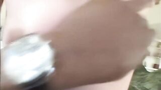 A Massive Ebony Knob for a Very Sexy Youthful Leah Luv