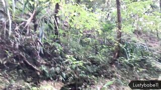 Trekking ma saree layera majjale chikeko(sex in the woods)