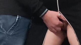 UFF!!! Some Stranger Ribald Fingers Rubbed my Cunt in German Subway