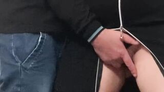 UFF!!! Some Stranger Ribald Fingers Rubbed my Cunt in German Subway