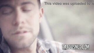 Golden-haired Teen Hitchhiker Gets Double Permeated By 2 Strangers