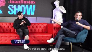 Large booty latin babe has coarse sex in front of plump jerk in public - Knock Knock & Juan Bustos Show
