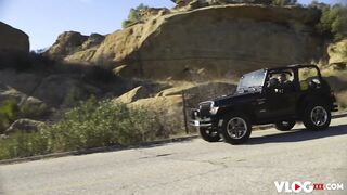 Curvy Golden-haired Blake Blossom Takes Knob During the time that On BTS Interview