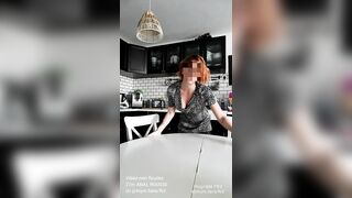FK2 - Redhead mother I'd like to fuck Gets Butt Banged Plain By Her Youthful Neighbour On The Kitchen Table