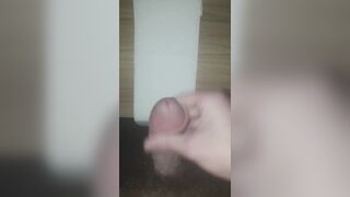 Stroking in my Adidas sweatpants