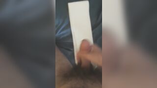 See Me Jerk Of My Large White Rod And Make A Large Load