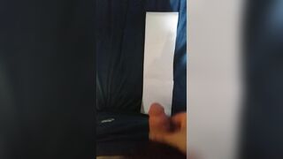 Cumming in My Blue Nike Sweatpants