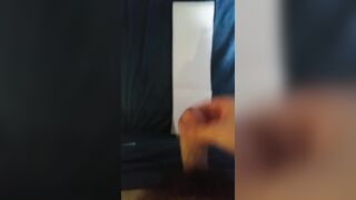 Cumming in My Blue Nike Sweatpants