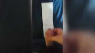 Cumming in My Blue Nike Sweatpants