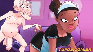 Controversial toon! Taut little vagina couldn't handle the grand-daddy's large penis!