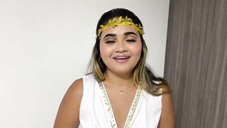 This is how u ask for candy on Halloween