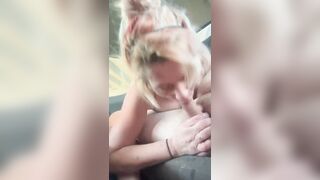 Streetwalker's twat gets additional soaked whilst being banged bareback and watches as that babe takes a load of cum in her throat