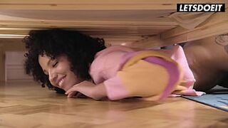 Hot Black Chick Romy Indy Interracial Anal Bang with BWC - SEXUALLY EXCITED HOSTEL