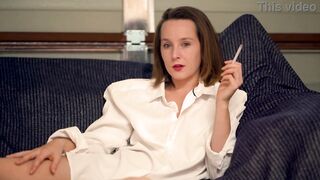 Brunette hair Smokin' Tease – Blouse & Blue Cosplay Hair