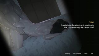 Son ask step daddy to impregnant his wife - sex scene