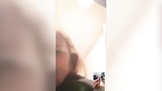 Lovers movie call for a blow job with a throat full of cum