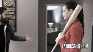Hawt Brunette hair mother I'd like to fuck Screwing With Her Stalker