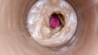 Precum squirting in my cunt Camera In Pussy 4k