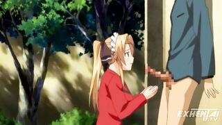 My Girlfriend Catches Me with her Superlatively good Ally and Joins for a Trio - Comics