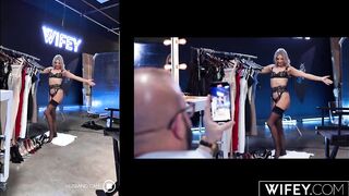 WIFEY Fit Blond Hotwife Elania Gets Stretched Out By BBC