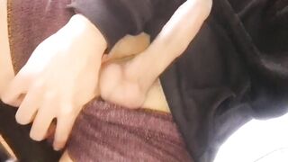 Teasing whilst working