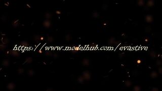 cutie in mini pees standing up