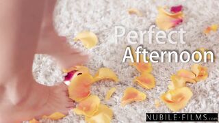 Pretty Brunette hair Kama Oxi makes Sure her Stud's Afternoon is Perfectly Orgasmic -S45:E28