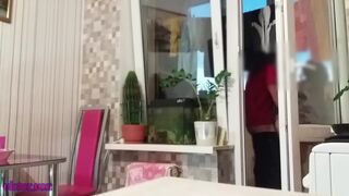 spouse went to shower, wife out of pants tempted ally