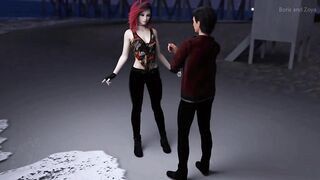 2 sexy hotties enticed about stranger jock. How it will end?