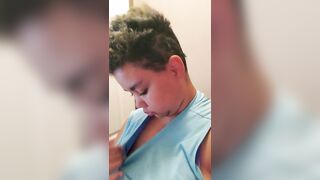 Got to lick the titty then my step daddy came in and gave me smth more excellent