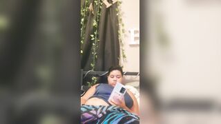 I shriek for dad to keep banging me harder