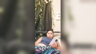 I shriek for dad to keep banging me harder