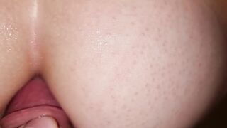 Very painful anal. Stepbrother bangs my point out of sparing me and cums in my gap.