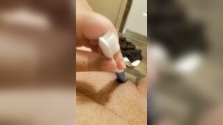 See me masterbate with a toothbrush and take care of myself cause a stud can't