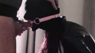 mother I'd like to fuck Throat-drilled with Saliva and Cum