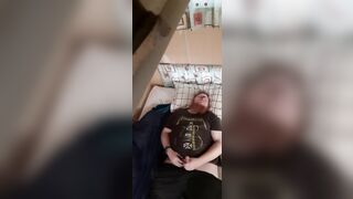 webcam in step sons room guess what I caught!