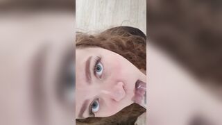 WEENIE JUNKIE - giving my vibrator a oral sex