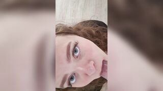 WEENIE JUNKIE - giving my vibrator a oral sex