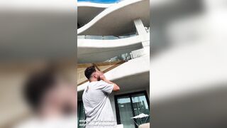 Teen gives me a oral sex during the time that her boyfriend goes to one more room (dialogues in Italian)