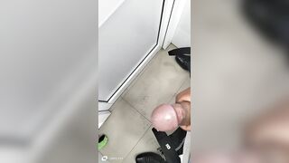 See me Groan and Stroke at my Desk in advance of I Cum