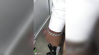 See me Groan and Stroke at my Desk in advance of I Cum