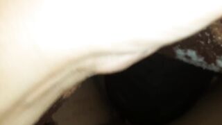 My shy serf gal licks and screws my cunt in a mask and underneath a blanket - Lesbo_illusion