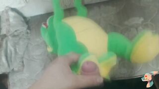 Green dinosaur t-rex