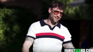 Step parents screw step daughter & step son after pickleball game