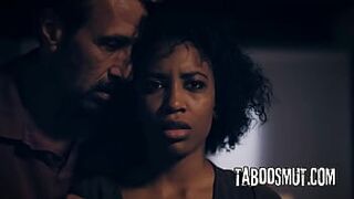 Ebony Playgirl Rides On A Hard Shlong After The Photo Session