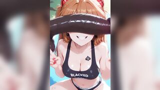 Comics Asuka Craves BBC Merely (AI)