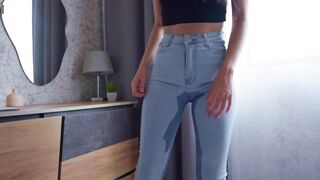 OMG I'm Peeing My Jeans! Female Desperation Pee