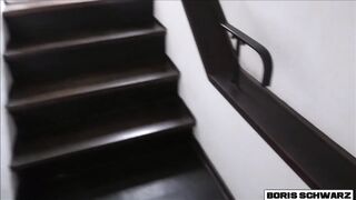 Neighbour Groans Likewise Loud... Creampie!!!