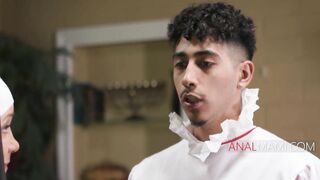 An Butt for the Mass (Excited Nun Has Anal With Choir Hunk) - Rachel Ramsey, Diego Perez