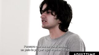 ADULT TIME - Eliza Ibarra Puts On Wrong Glasses & Screws Her Stepbro Instead Of BF! ITALIAN SUBTITLES